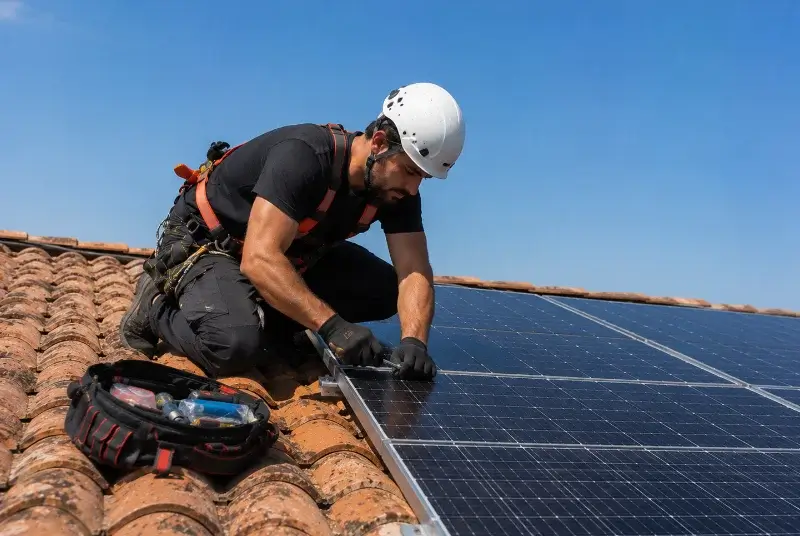Maintenance et monitoring de panneaux solaires à Sort-en-Chalosse